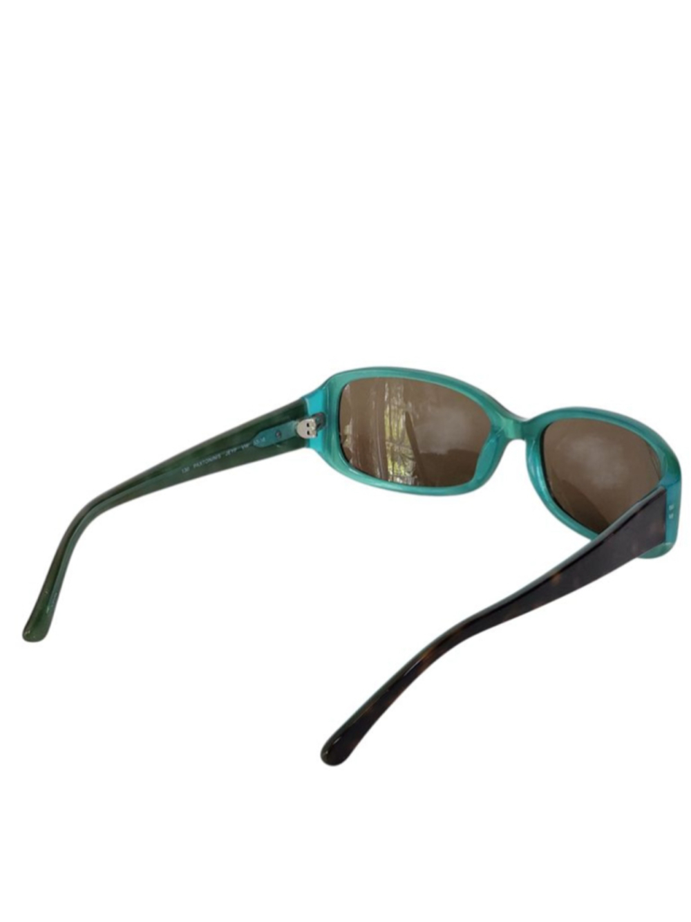 KATE SPADE Paxton Brown & Teal Polarized Tortoise Sunglasses 53 mm 05 - Picture 6 of 10